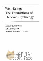 WELL-BEING：THE FOUNDATIONS OF HEDONIC PSYCHOLOGY（ PDF版）
