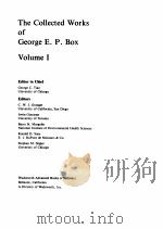 THE COLLECTED WORKS OF GEORGE E.P.BOX  VOLUME 1（ PDF版）