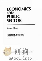 ECONOMICS OF THE PUBLIC SECTOR  SECOND EDITION     PDF电子版封面    JOSEPH E.STIGLITZ 