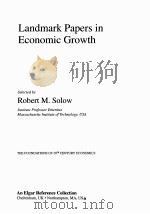 LANDMARK PAPERS IN ECONOMIC GROWTH（ PDF版）