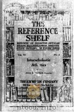The reference shelf volume Ⅵ number 2 Interscholastic Athletics（1929 PDF版）