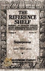 THE REFERENCE SHELF VOLUME II NUMBER 9（1924 PDF版）