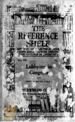 THE REFERENCE SHELF VOLUME Ⅶ NUMBER 3（1931年 PDF版）