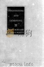 Conditioning and Learning   1940  PDF电子版封面    Ernest R.Hilgard and Donald G. 