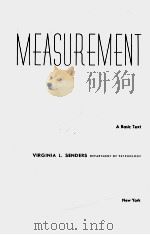 MEASUREMENT AND STATISTICS（1958 PDF版）