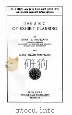 THE A B C OF EXHIBIT PLANNING（1918 PDF版）