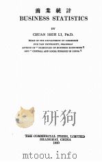 Business statistics   1930  PDF电子版封面    Li Chuan Shih 