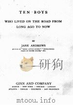 TEN BOYS   1885  PDF电子版封面    JANE ANDREWS 