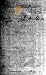 ENGLISH SHORT STORIES   1921  PDF电子版封面     