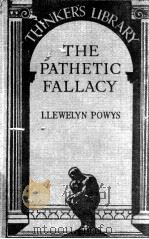 THE PATHETIC FALLACY（1931 PDF版）