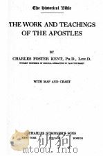THE WORK AND TEACHINGS OF THE APOSTLES V.6   1916  PDF电子版封面     