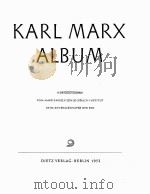 KARL MARX ALBUM   1953  PDF电子版封面     