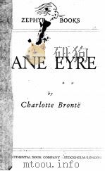 JANE EYRE     PDF电子版封面    CBARLOTTE BRONTE 