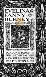 EVELINA   1925  PDF电子版封面    FANNY BURNEY 