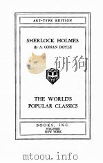 SHERLOCH HOLMES     PDF电子版封面    A. CONAN DOYLE 