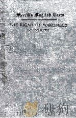 THE VICAR OF WAKEFIELD     PDF电子版封面     
