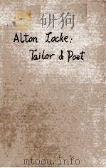ALTON LOCKE TAILOR AND POET   1923  PDF电子版封面     