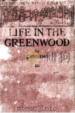 LIFE IN THE GREENWOOD（1909 PDF版）