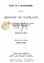 HISTORY OF SCOTLAND     PDF电子版封面    WALTER SCOTT 