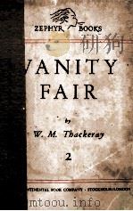 VANITY FAIR VOL. 2   1946  PDF电子版封面    W.M. TBACKERAY 