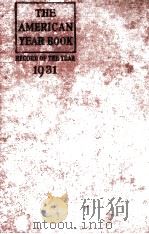 THE AMERICAN YEAR BOOK  1931（1932 PDF版）