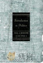 INTRODUCTION TO POLITICS   1941  PDF电子版封面    ROY V. PEEL AND JOSEPH S. ROUC 