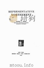REPRESENTATIVE GOVERNMENT（1924 PDF版）