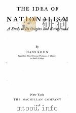 THE IDEA OF NATIONALISM（1948 PDF版）
