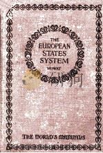 THE EUROPEAN STATES SYSTEM（1923 PDF版）