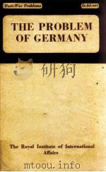 THE PROBLEM OF GERMANY   1945  PDF电子版封面     