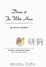 INNNER AT THE WHITE HOUSE（1946 PDF版）