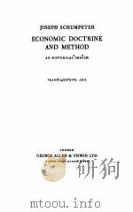 ECONOMIC DOCTRINE AND METHOD   1954  PDF电子版封面     