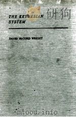 THE KEYNESIAN SYSTEM（1961 PDF版）