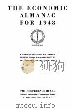 THE ECONOMIC ALMANAC FOR 1948   1947  PDF电子版封面     