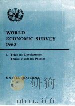WORLD ECONOMIC SURVEY 1963   1964  PDF电子版封面     