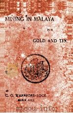 MINING IN MALAYA FOR GOLD AND TIN（1907 PDF版）