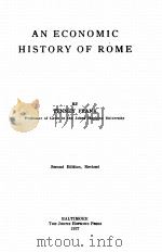 AN ECONOMIC HISTORY OF ROME SECOND DEITION   1927  PDF电子版封面    TENNEY FRANK 