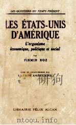 LES ETATS-UNIS D‘AMERIQUE   1935  PDF电子版封面     