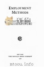 EMPLOYMENT METHODS（1920 PDF版）