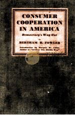 CONSUMER COOPERATION IN AMERIGA（1936 PDF版）