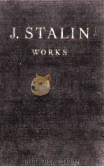 J.V.STALIN WORKS VOLUME 4 1917-1920   1953  PDF电子版封面     