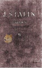 J.V.STALIN WORKS VOLUME 9 1926-1927   1954  PDF电子版封面     