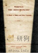Whence the differences?（1963 PDF版）
