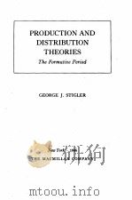 PRODUCTION AND DISTRIBUTION THEORIES THE FORMATIVE PERIOD（1946 PDF版）