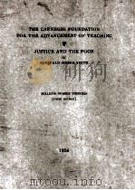 JUSTICE AND THE POOR（1924 PDF版）