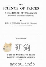 THE SCIENCE OF PRICES A HANDBOOK OF ECONOMICS SECOND EDITION（1939 PDF版）