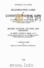 CONSTITUTIONAL LAW SECOND EDITION REVISED AND ENLARGED（1938 PDF版）