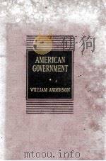 AMERICAN GOVERNMENT THIRD EDITION（1946 PDF版）