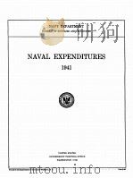 NAVAL EXPENDITURES 1941   1942  PDF电子版封面     