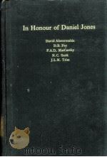 IN HONOUR OF DANIEL JONES（1964 PDF版）